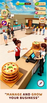 My Pizza Cafe Simulation Game screenshot