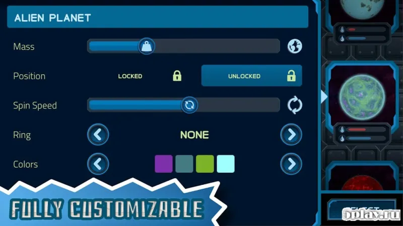 My Pocket Galaxy - 3D Gravity Sandbox screenshot 3