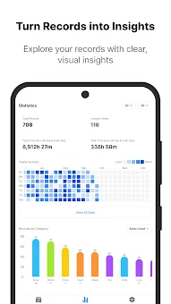 My Record: Log & Stats screenshot