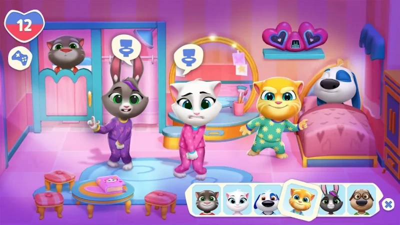 My Talking Tom Friends 2 screenshot