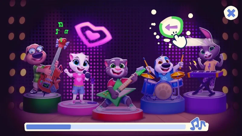My Talking Tom Friends 2 screenshot