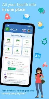 MyChart screenshot