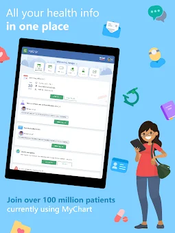 MyChart screenshot