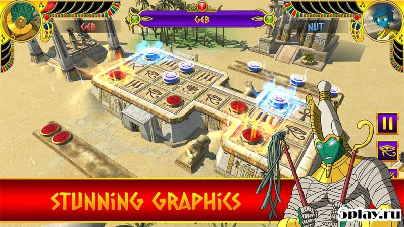 Mystic Game of UR - Ancient Egypt (3d Board Game) screenshot 3