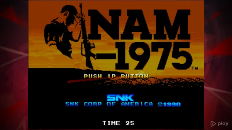 NAM-1975 ACA NEOGEO 1.0 screenshot 4