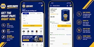 NAPA Auto Parts screenshot