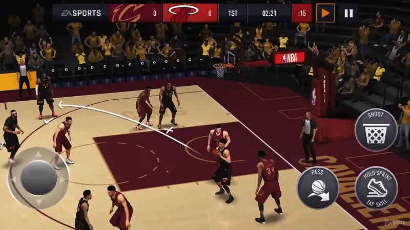 NBA LIVE Mobile Баскетбол screenshot 4