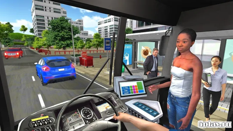 Симулятор шины 2018: городское вождение - Bus Sim 2.6 screenshot 4