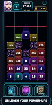 Neko Driver 2048 screenshot