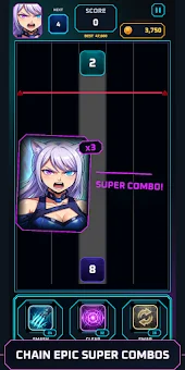 Neko Driver 2048 screenshot