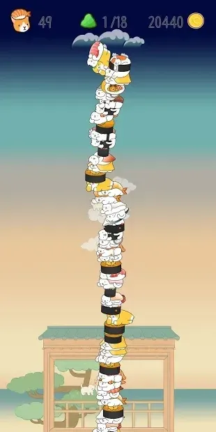 Neko Sushi - Stack Game 3.1.4 screenshot 3