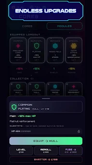 Neon Core - Idle Tower Defense screenshot