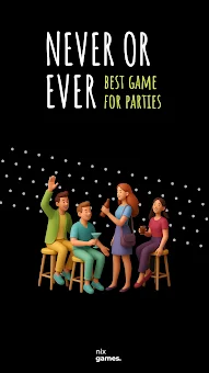 Never or Ever. Party game screenshot