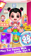 Newborn girl babysitter care screenshot