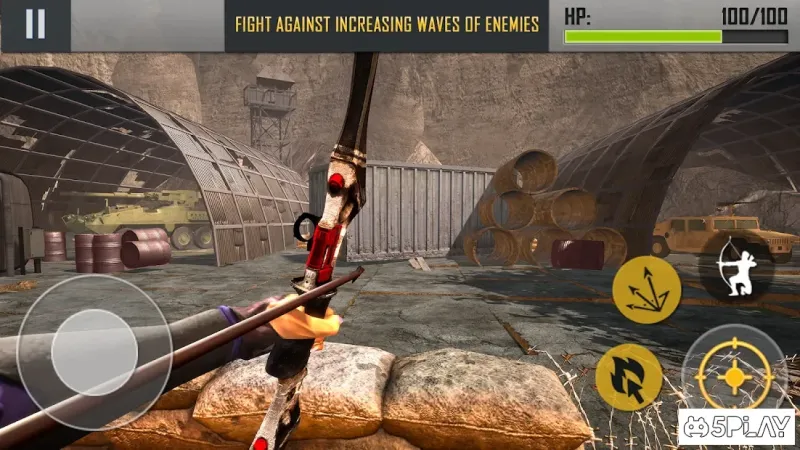 Ninja Archer Assassin FPS Shooter: 3D Offline Game screenshot 4