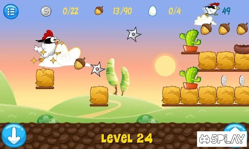 Ninja Chicken screenshot 2