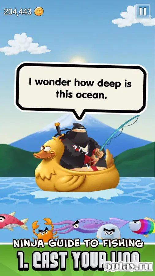 Ninja Fishing screenshot 1
