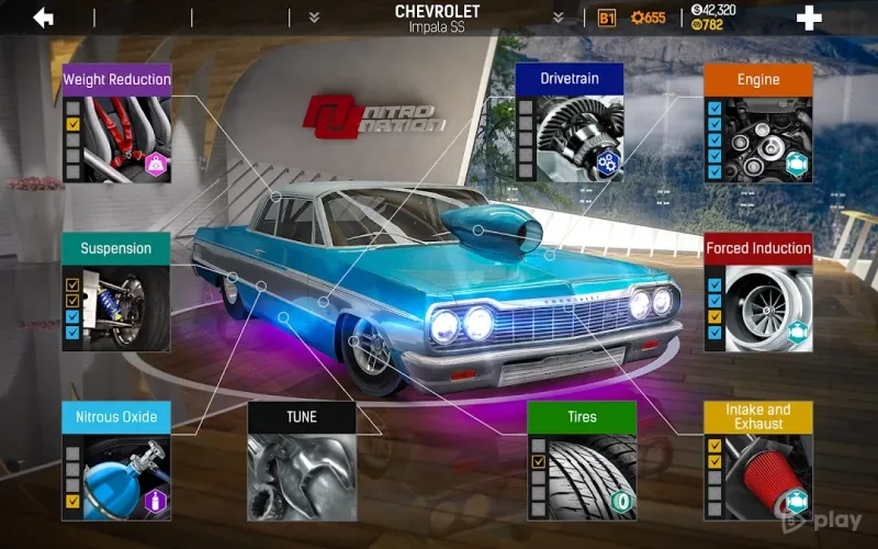 Nitro Nation Drag & Drift 7.9.12 screenshot 4