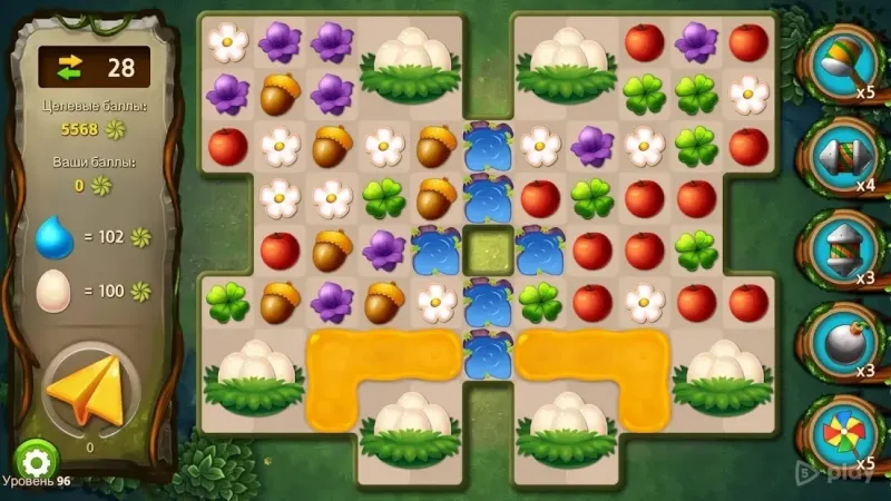 Тайный лес (Mystery Forest - Match 3 Fun) 1.0.42 screenshot 4