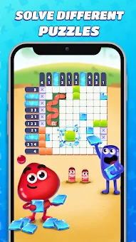Nonogram Crossing Logic Puzzle screenshot