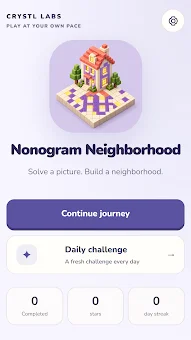 Nonogram Neighborhood Puzzles screenshot