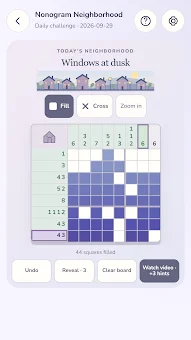 Nonogram Neighborhood Puzzles screenshot
