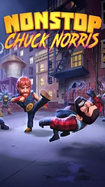 Nonstop Chuck Norris - RPG Offline Dungeon Crawler screenshot 4
