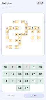 Number Cross: Math Puzzle screenshot