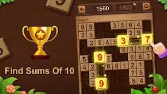 Number Match 10: Garden Puzzle screenshot