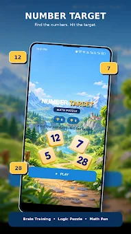 Number Target: Math Puzzle screenshot