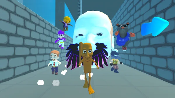 Obby Parkour: Mini Games screenshot