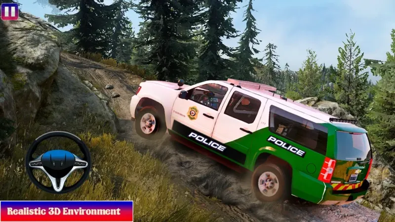 Offroad Police Car Driving Simulator Game 0.1.2 screenshot 3
