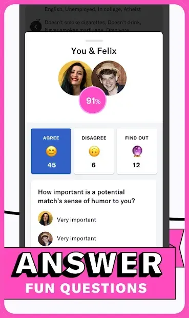 OkCupid - The Online Dating App for Great Dates 51.1.0 screenshot 2