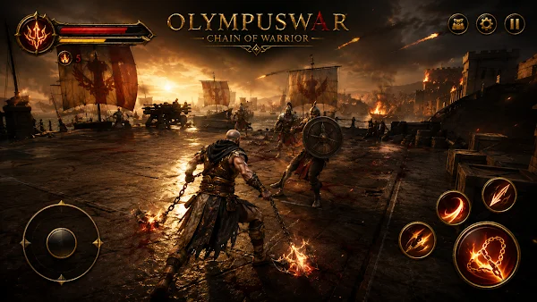OLYMPUSWAR : Chain Of Warrior screenshot
