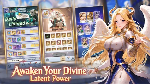 OMG Goddess: Idle Legends screenshot