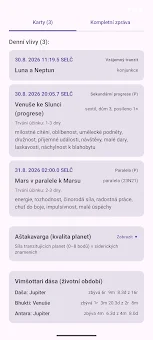 On-line Astrology screenshot