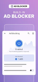 Opera browser beta with AI screenshot