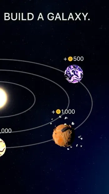 Orbital - Merge Idle RPG 0.9 screenshot 1