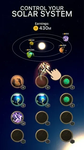 Orbital - Merge Idle RPG 0.9 screenshot 2