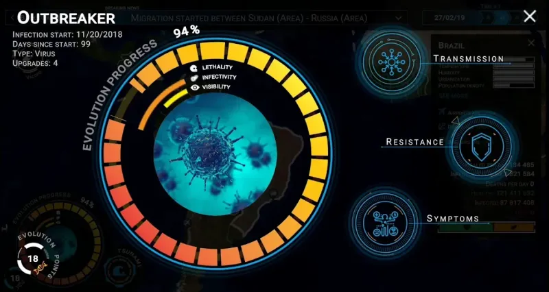 Outbreak - Infect The World screenshot 3