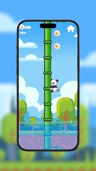 Panda Climbing Game screenshot