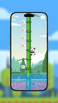 Panda Climbing Game screenshot