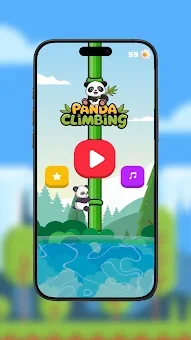 Panda Climbing Game screenshot