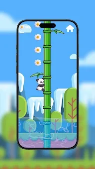 Panda Climbing Game screenshot