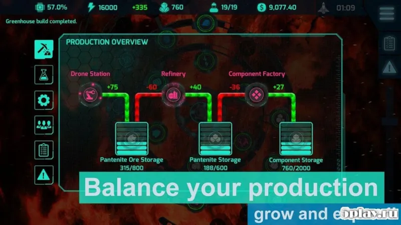 Pantenite Space Mining screenshot 1