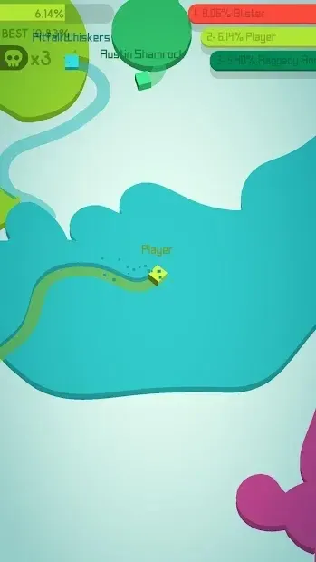 Paper.io 2 screenshot 4