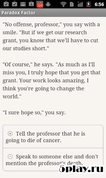 Paradox Factor screenshot 1