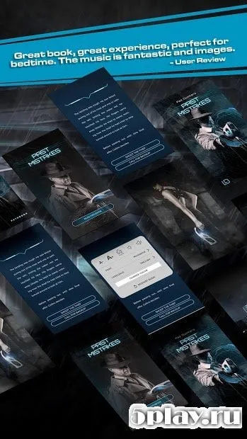 Past Mistakes - Science Fiction dystopian Book app screenshot 3