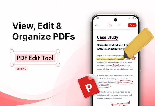 PDF Reader: PDF Editor, Viewer screenshot