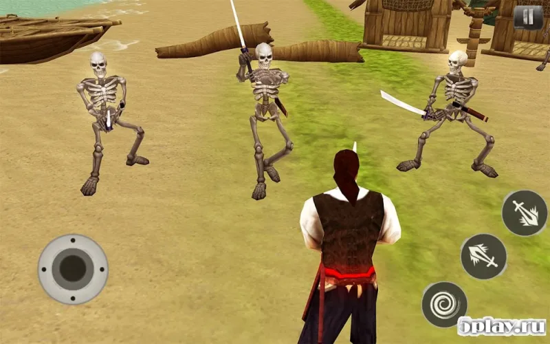 Pirates Caribbean: Dead Army - Arena Sword Fight screenshot 3